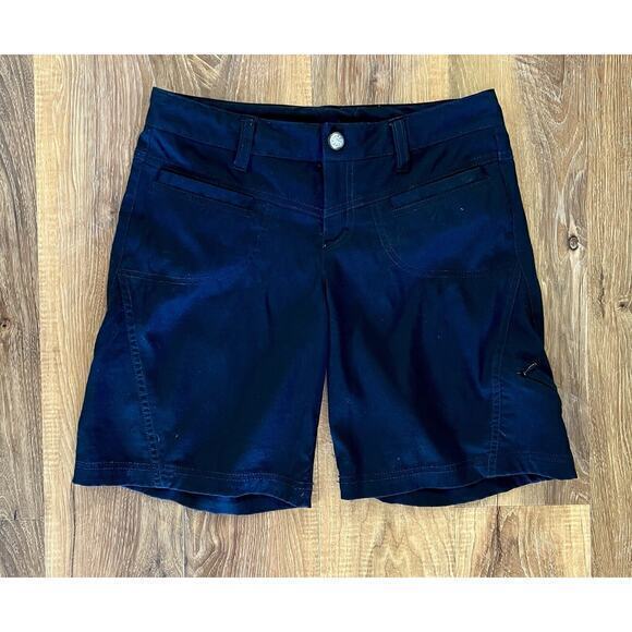 Athleta Shorts Women's Small Hiking Active Black Pocket Casual Adult EUC - Picture 2 of 10